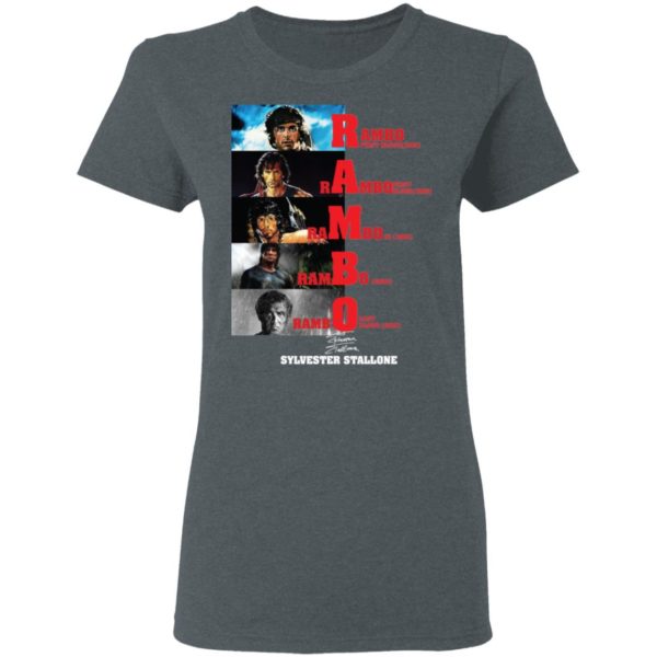 Rambo All Season Sylvester Stallone Signature Shirt