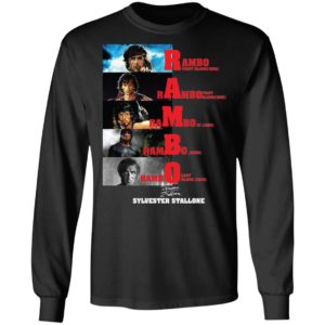 Rambo All Season Sylvester Stallone Signature Shirt image Rambo All Season Sylvester Stallone Signature Shirt