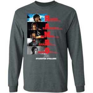 Rambo All Season Sylvester Stallone Signature Shirt image Rambo All Season Sylvester Stallone Signature Shirt
