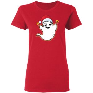 Ghost Malone And Sunflower Santa Christmas Shirt