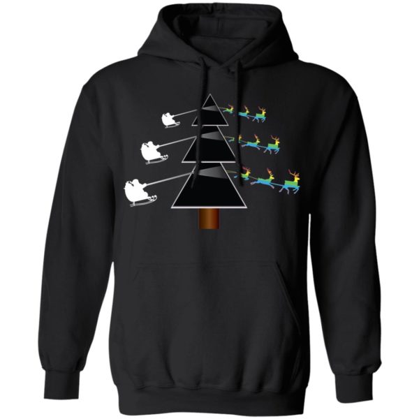 Pink Floyd Dark Side Of The Christmas Tree Parody Shirt