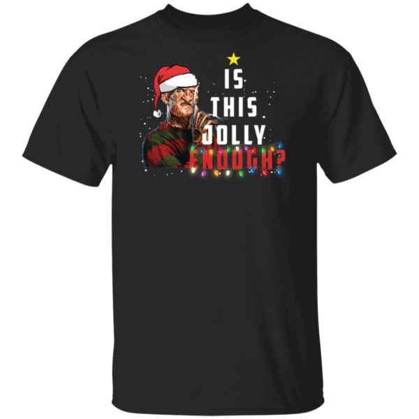 Freddy Krueger Santa is This Jolly Enough Christmas Shirt