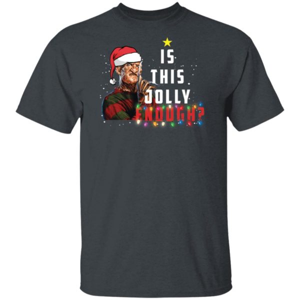 Freddy Krueger Santa is This Jolly Enough Christmas Shirt