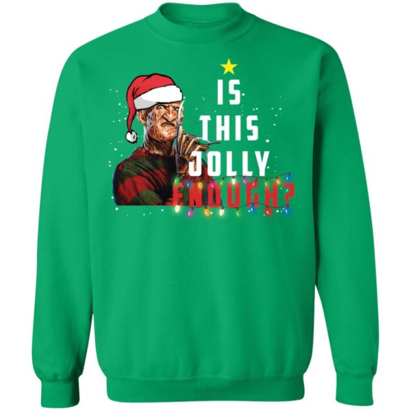 Freddy Krueger Santa is This Jolly Enough Christmas Shirt