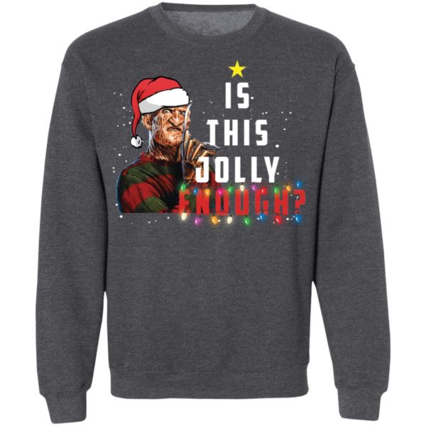 Freddy Krueger Santa is This Jolly Enough Christmas Shirt