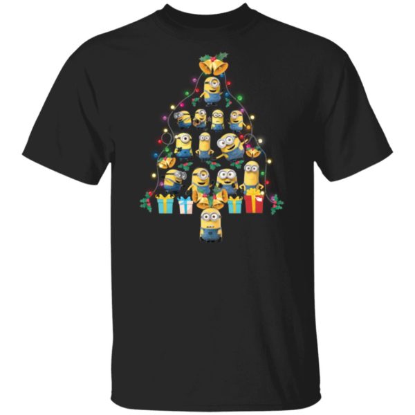 Christmas Tree Minion Shirt