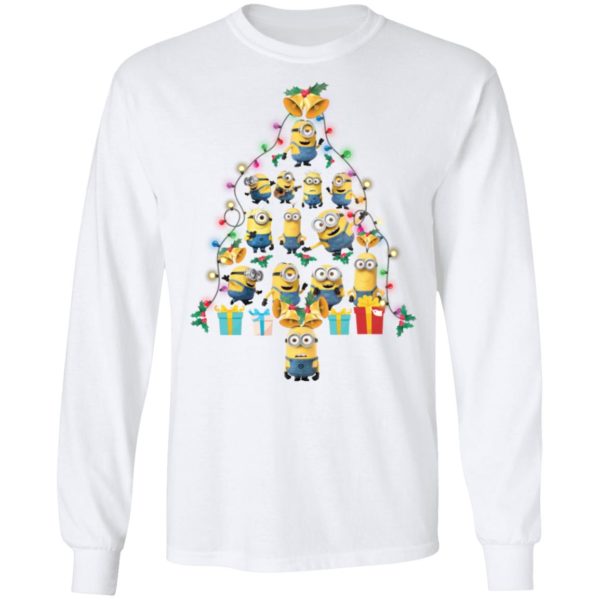 Christmas Tree Minion Shirt