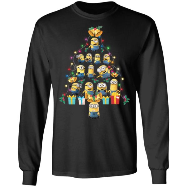 Christmas Tree Minion Shirt