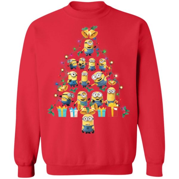 Christmas Tree Minion Shirt