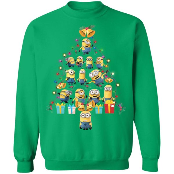 Christmas Tree Minion Shirt