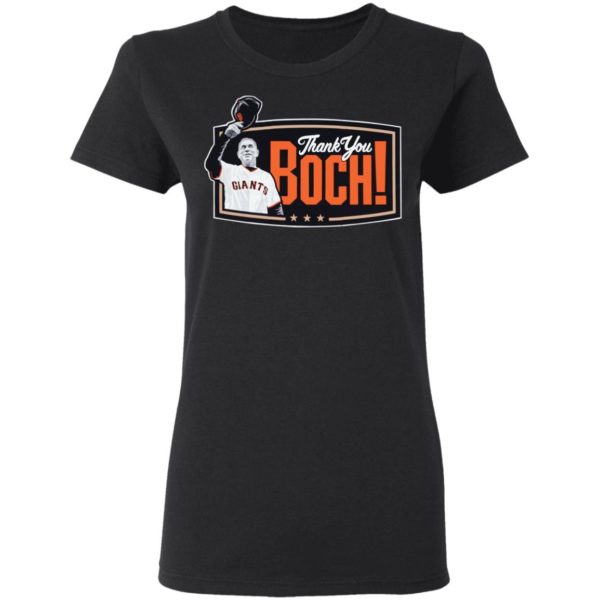 New York Giants Thank You Boch Shirt