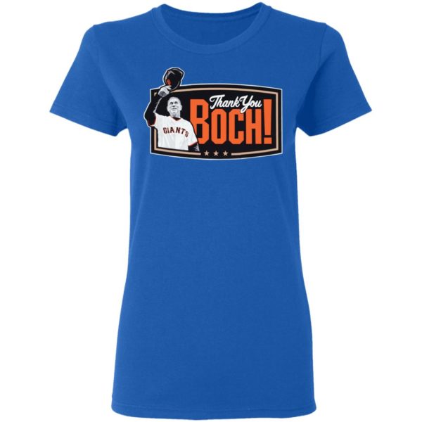 New York Giants Thank You Boch Shirt