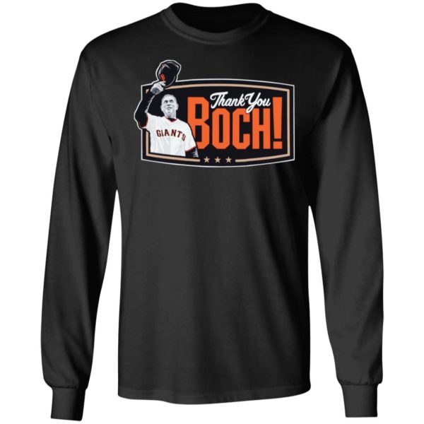 New York Giants Thank You Boch Shirt