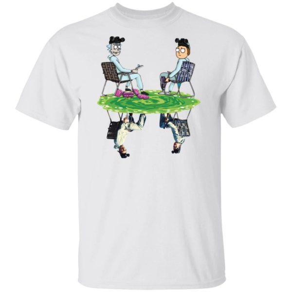 Breaking Bad Bryan Cranston & Aaron Paul Rick and Morty Shirt