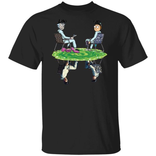 Breaking Bad Bryan Cranston & Aaron Paul Rick and Morty Shirt