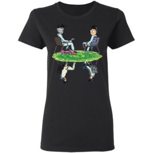 Breaking Bad Bryan Cranston & Aaron Paul Rick and Morty Shirt image Breaking Bad Bryan Cranston & Aaron Paul Rick and Morty Shirt