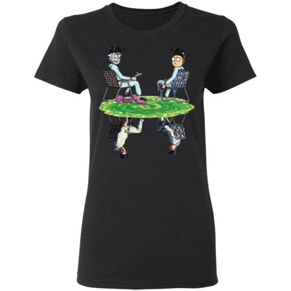 Breaking Bad Bryan Cranston & Aaron Paul Rick and Morty Shirt