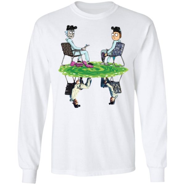 Breaking Bad Bryan Cranston & Aaron Paul Rick and Morty Shirt