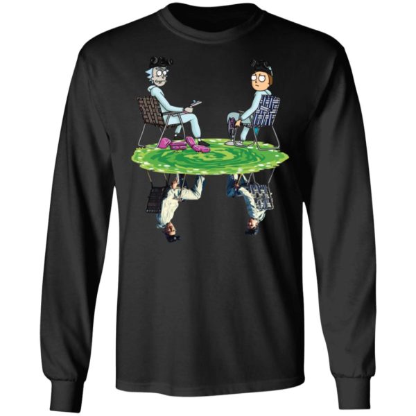 Breaking Bad Bryan Cranston & Aaron Paul Rick and Morty Shirt