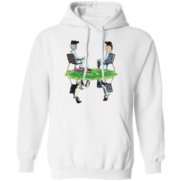 Breaking Bad Bryan Cranston & Aaron Paul Rick and Morty Shirt