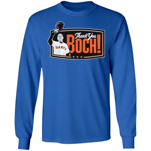 New York Giants Thank You Boch Shirt