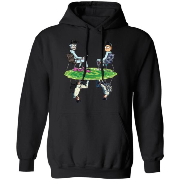 Breaking Bad Bryan Cranston & Aaron Paul Rick and Morty Shirt