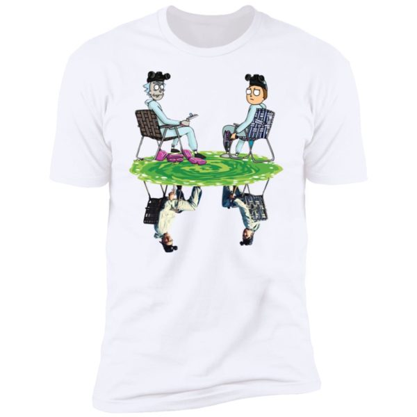 Breaking Bad Bryan Cranston & Aaron Paul Rick and Morty Shirt