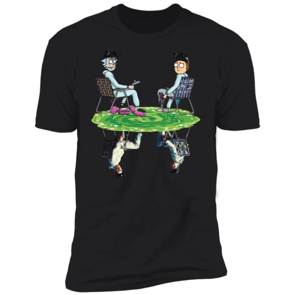 Breaking Bad Bryan Cranston & Aaron Paul Rick and Morty Shirt