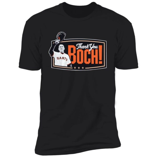 New York Giants Thank You Boch Shirt