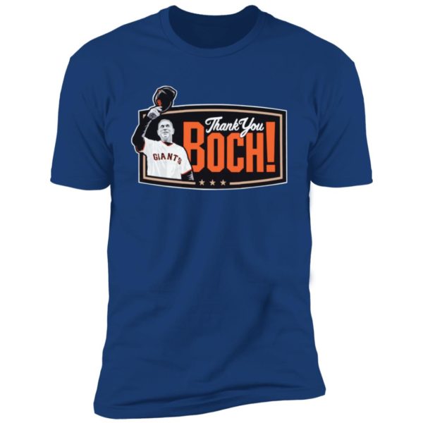 New York Giants Thank You Boch Shirt