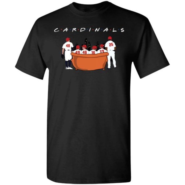 Cardinals Players Sit On Sofa Friends Shirt