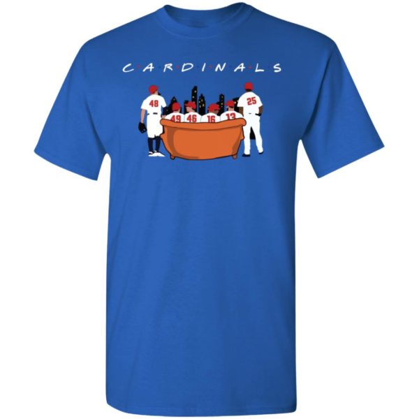 Cardinals Players Sit On Sofa Friends Shirt