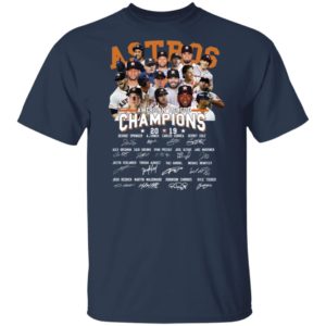 Astros American Lleague Champions 2019 Signature Shirt