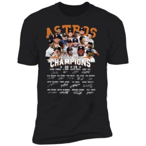 Astros American Lleague Champions 2019 Signature Shirt