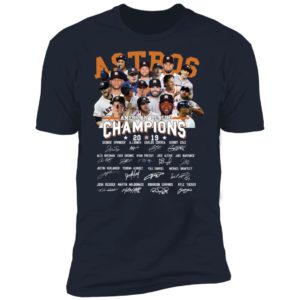 Astros American Lleague Champions 2019 Signature Shirt