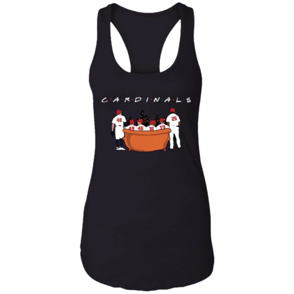 Cardinals Players Sit On Sofa Friends Shirt