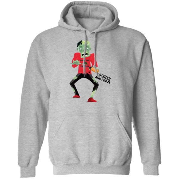 Sksksk And I Ooze Funny Zombie Halloween School Shirt