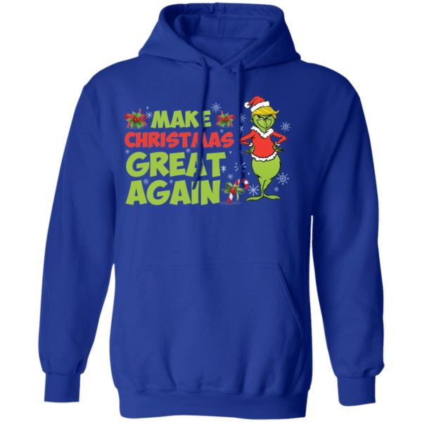 Make Christmas Great Again Funny Grinch Christmas Shirt