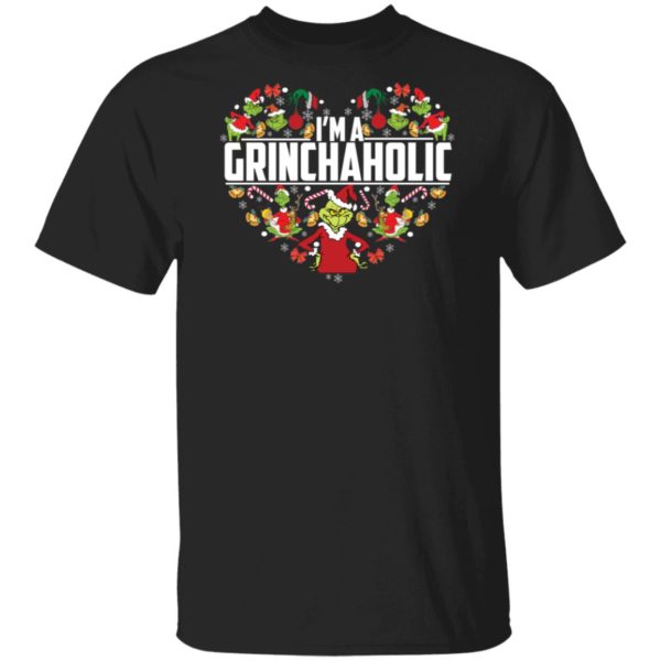 I'm A Grinch Aholic Christmas Shirt