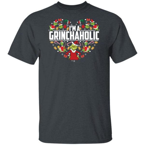 I'm A Grinch Aholic Christmas Shirt