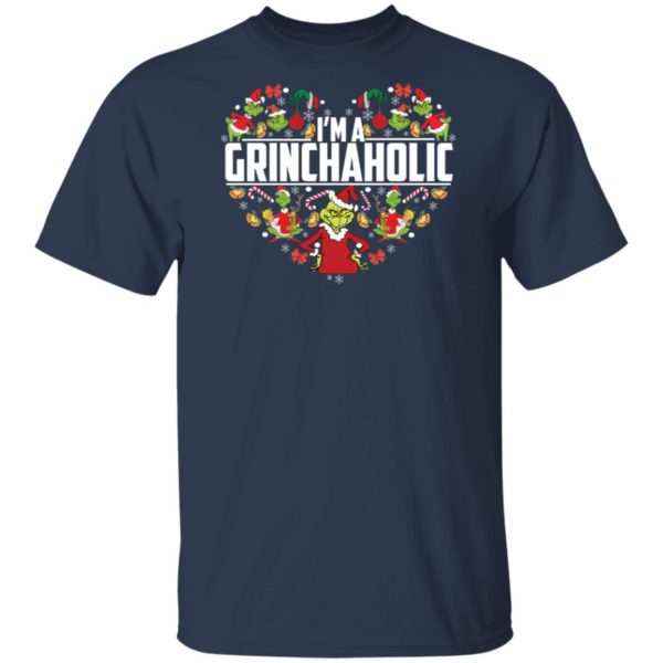 I'm A Grinch Aholic Christmas Shirt