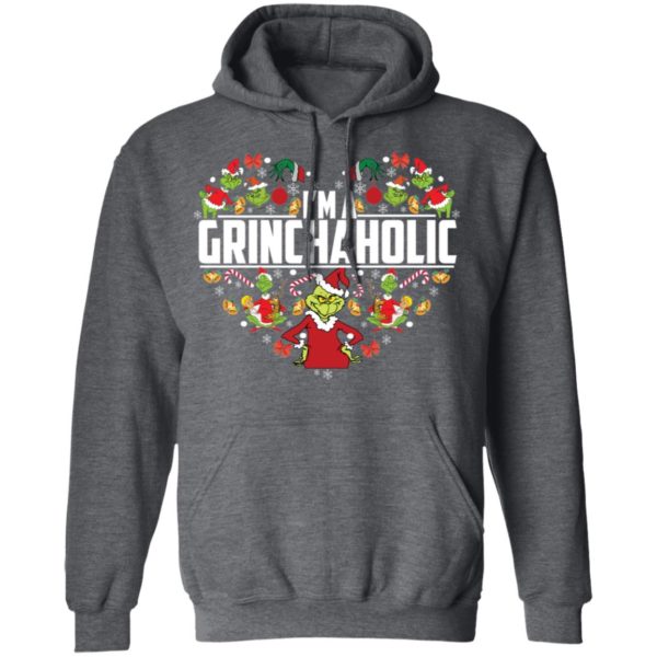 I'm A Grinch Aholic Christmas Shirt