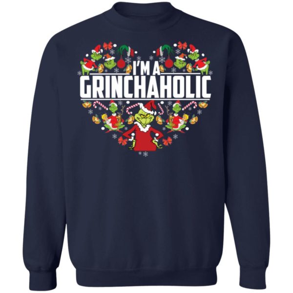 I'm A Grinch Aholic Christmas Shirt