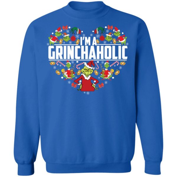 I'm A Grinch Aholic Christmas Shirt