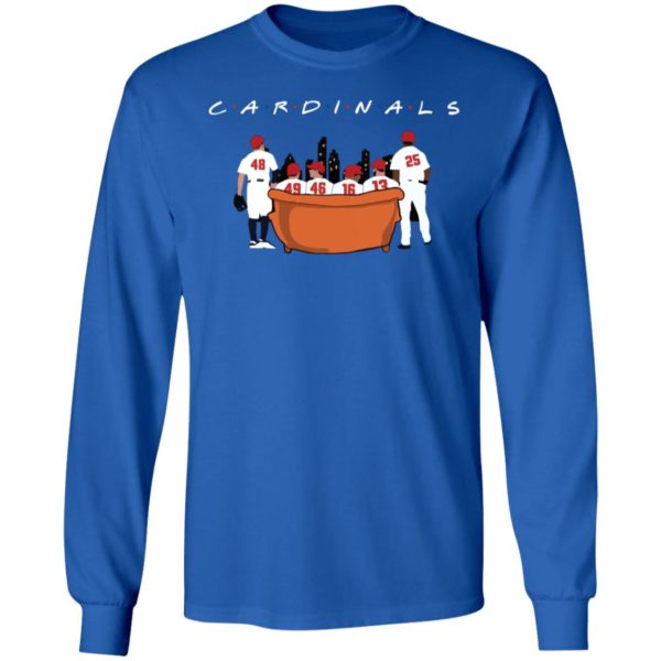 Cardinals Players Sit On Sofa Friends Shirt