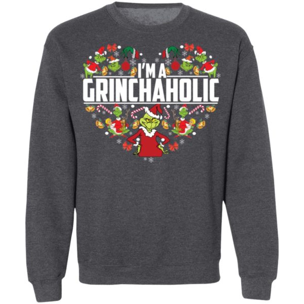 I'm A Grinch Aholic Christmas Shirt