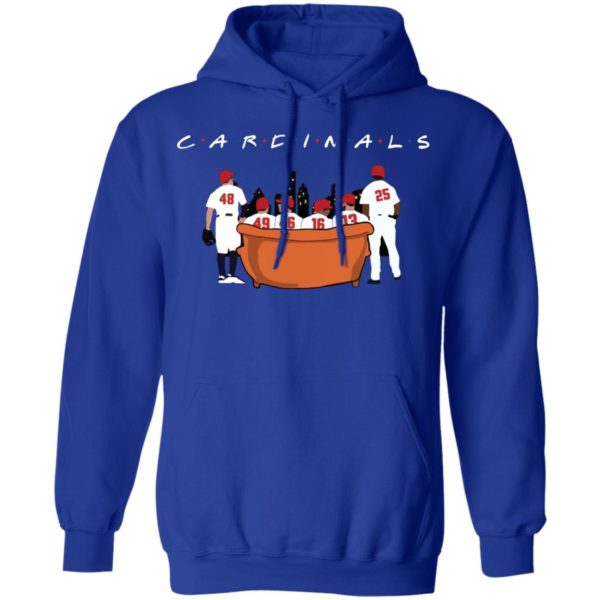 Cardinals Players Sit On Sofa Friends Shirt