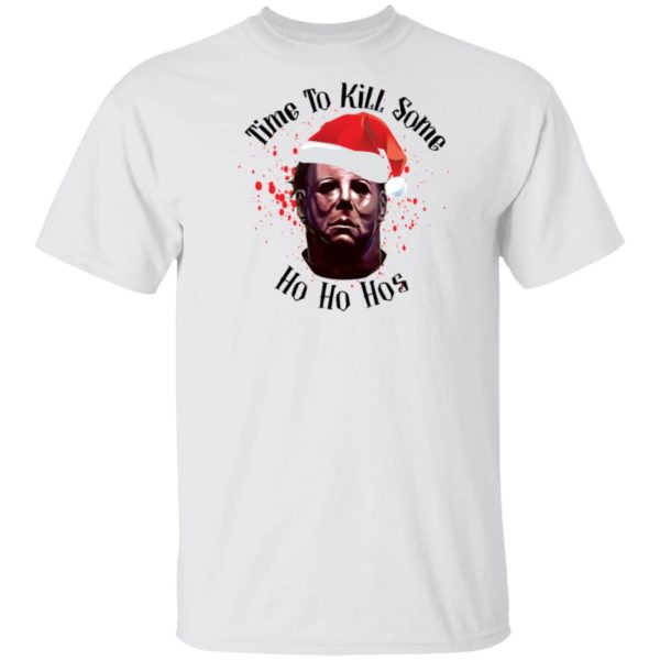 Michael Myers Time To Kill Some Ho Ho Hos Shirt