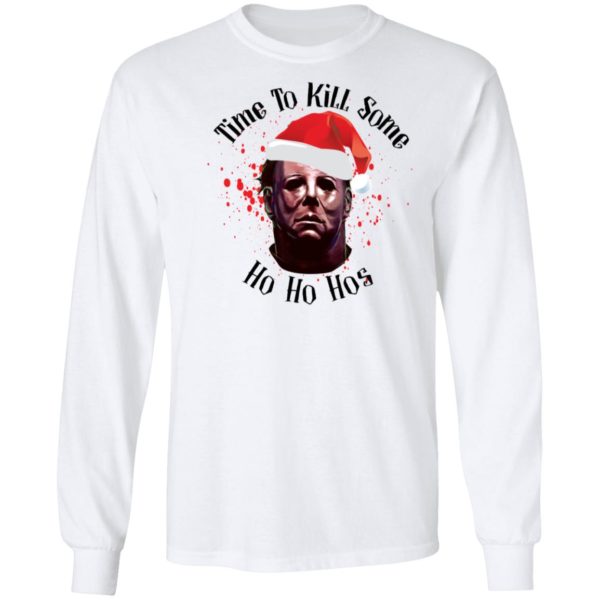 Michael Myers Time To Kill Some Ho Ho Hos Shirt