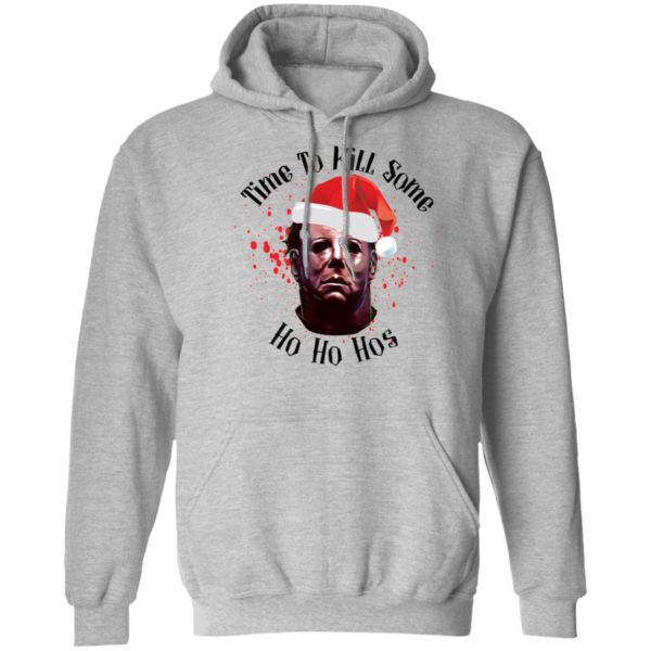 Michael Myers Time To Kill Some Ho Ho Hos Shirt